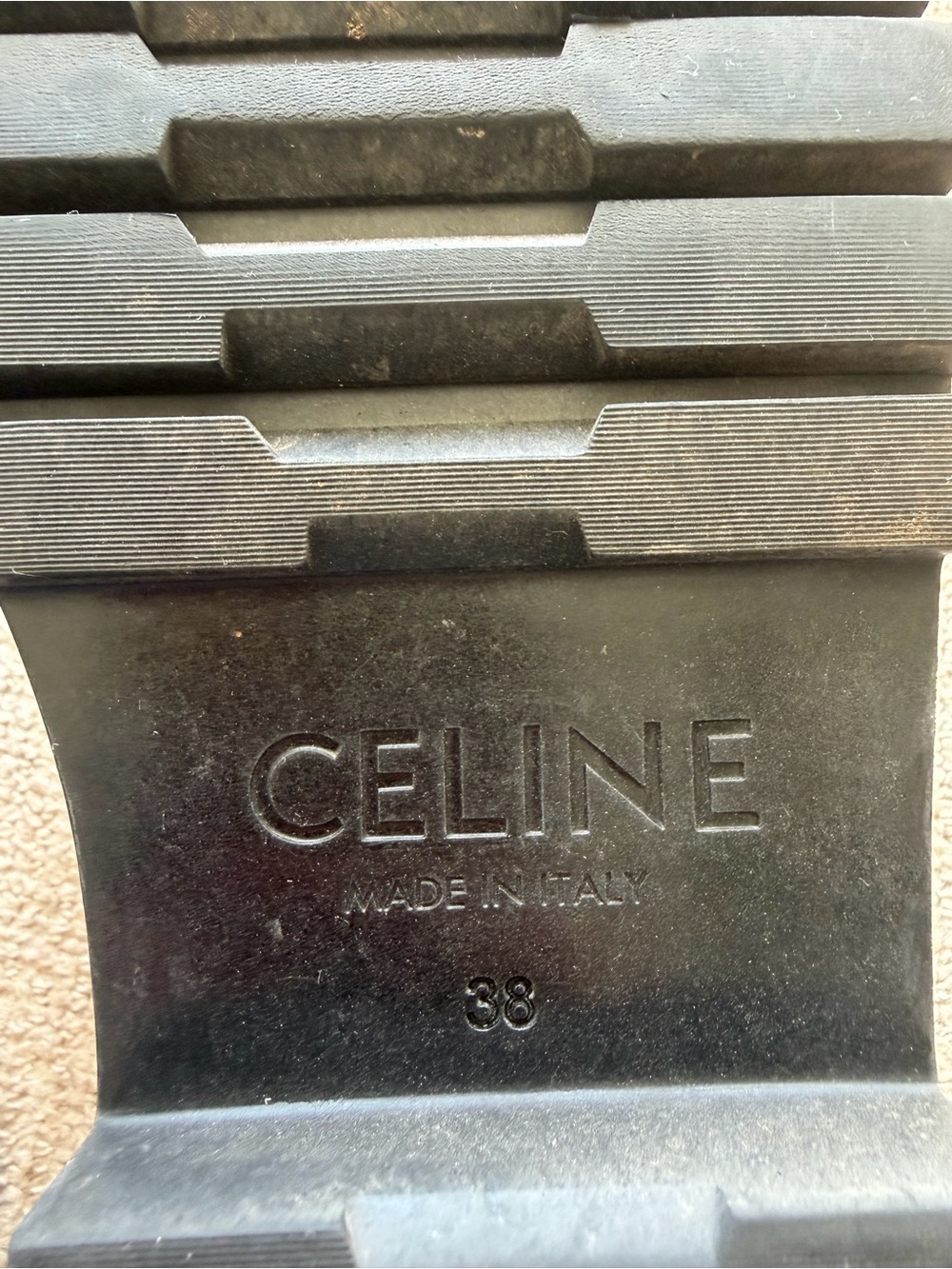 Celine Leather Sandals - Picture 3 of 8